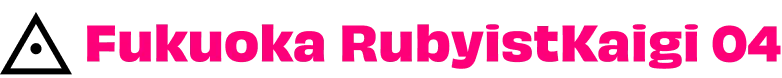 Fukoka RubyistKaigi 04 Logo